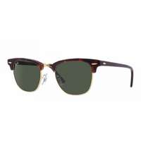 Ray-Ban Ray-Ban RB3016 W0366 CLUBMASTER TORTOISE ON GOLD GREEN napszemüveg