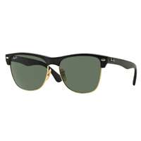 Ray-Ban Ray-Ban RB4175 877 CLUBMASTER OVERSIZED DEMI SHINY BLACK/ARIS CRYSTAL GREEN napszemüveg