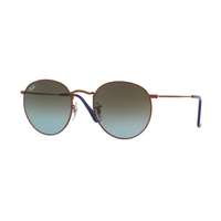 Ray-Ban Ray-Ban RB3447 900396 ROUND METAL SHINY DARK BRONZE BLUE GRADIENT BROWN napszemüveg