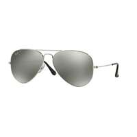 Ray-Ban Ray-Ban RB3025 003/59 AVIATOR LARGE METAL SILVER CRYS. POLAR GREEN SILVER MIRROR napszemüveg