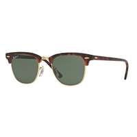 Ray-Ban Ray-Ban RB3016 990/58 CLUBMASTER RED HAVANA GREEN POLARIZED napszemüveg