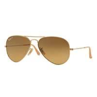 Ray-Ban Ray-Ban RB3025 112/M2 AVIATOR LARGE METAL MATTE GOLD BROWN GRADIENT BROWN POLAR napszemüveg