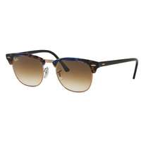 Ray-Ban Ray-Ban RB3016 125651 CLUBMASTER SPOTTED BROWN/BLUE CLEAR GRADIENT BROWN napszemüveg