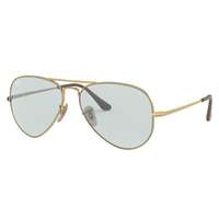 Ray-Ban Ray-Ban RB3689 001/T3 AVIATOR METAL II GOLD LIGHT BLUE napszemüveg (utolsó darab)