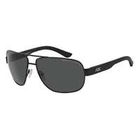 Armani Exchange Armani Exchange AX2012S 606387 SATIN BLACK/BLACK GREY SOLID napszemüveg