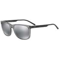 Armani Exchange Armani Exchange AX4070S 82396G TRANSPARENT MAGNET GREY LIGHT GREY MIRROR BLACK napszemüveg