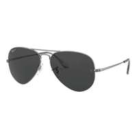 Ray-Ban Ray-Ban RB3689 004/48 AVIATOR METAL II SHINY GUNMETAL POLAR BLACK napszemüveg
