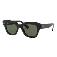 Ray-Ban Ray-Ban RB2186 901/58 STATE STREET BLACK G-15 GREEN POLARIZED napszemüveg