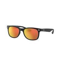 Ray-Ban Ray-Ban RJ9052S 100S6Q JUNIOR NEW WAYFARER MATTE BLACK BROWN MIRROR ORANGE gyermek napszemüveg