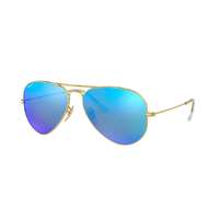 Ray-Ban Ray-Ban RB3025 112/4L AVIATOR MATTE GOLD BLUE MIRROR POLAR napszemüveg