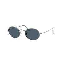 Ray-Ban Ray-Ban RB3547 003/R5 OVAL SILVER BLUE napszemüveg