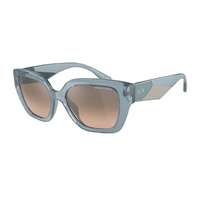 Armani Exchange Armani Exchange AX4125SU 82408Z SHINY TRANSPARENT AZURE CLEAR GRADIENT BROWN MIRROR SILVER napszemüveg