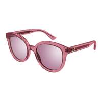 Gucci Gucci GG1315S 005 Shiny Transparent Pink Solid Pink + FL Electric napszemüveg