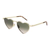 Saint Laurent Saint Laurent SL 301 LOULOU 011 Shiny Light Gold Double Gradient Green/Nude napszemüveg