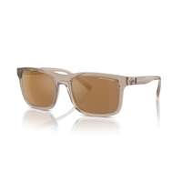 Armani Exchange Armani Exchange AX4145S 83445A SHINY TRANSPARENT BROWN BROWN MIRROR GOLD POLARIZED napszemüveg