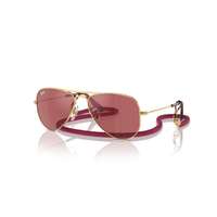 Ray-Ban Ray-Ban RJ9506S 223/B5 JUNIOR AVIATOR ARISTA GOLD RED HIPER 8 MIRROR gyermek napszemüveg