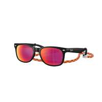 Ray-Ban Ray-Ban RJ9052S 70286Q JUNIOR NEW WAYFARER Rubber Black Brown Mirror Orange napszemüveg