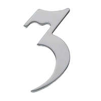 Esschert Design Modern acél házszám, 3