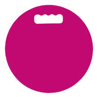 Esschert Design Gyerek kerti térdelőpárna, pink, 28 cm átmérőjű
