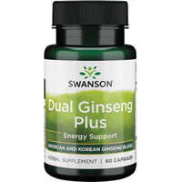 Swanson Swanson Dual Ginseng Plus 60 kapszula