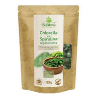 BioMenü BioMenü BIO Chlorella és spirulina alga tabletta 125g