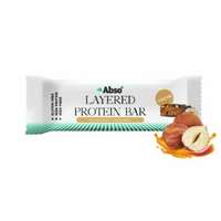 AbsoRICE Abso Layered Protein Bar 50 g - Mogyorókrémes-karamellás ízű vegán fehérjeszelet