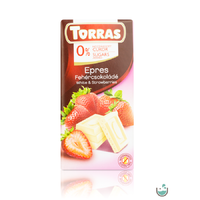 Torras Torras Epres fehércsokoládé hozzáadott cukor nélkül (gluténmentes) 75 g