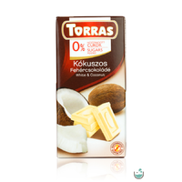 Torras Torras Kókuszos fehércsokoládé hozzáadott cukor nélkül (gluténmentes) 75 g