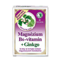 Dr. Chen Patika Dr. Chen Szerves magnézium B6-vitamin + ginkgo forte tabletta - 30 db