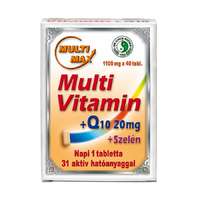 Dr. Chen Patika Dr. Chen Multi-max vitamin + q10 + szelén tabletta - 40 db