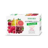 Herbária Herbária Alma-körte, grapefruit, málna, vadmeggy variáció filteres gyümölcstea