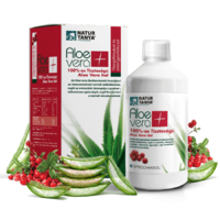 Natur Tanya Natur Tanya® S. 100%-os Aloe vera ital, tőzegáfonyával és erdei gyümölccsel 1000 ml