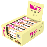 N!ck's Nick's Caramel chocolate proteinszelet kínáló 12X50 g (1 db ajándék)