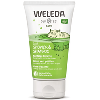 Weleda WELEDA Pezsdítő Lime gyermek 2in1 tusfürdő és sampon 150 ml