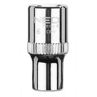 NEO TOOLS Dugókulcs 6mm, 1/4", 6 pontos, Superlock, min. rendelés: 5db