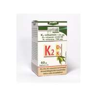 JuvaPharma Jutavit K2+D3+K1 Vitamin Lágykapszula 60 db