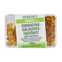 Herbária Bano Fokhagyma-Galagonya-Fagyöngy kapszula 100 db