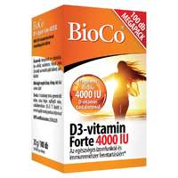BioCo Magyarország BioCo D3vitamin Forte 4000 IU 100 db