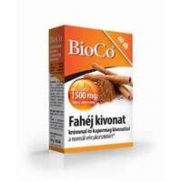 BioCo Magyarország Bioco Fahéj kivonat krómmal + kapormag kivonattal tabletta 60 db