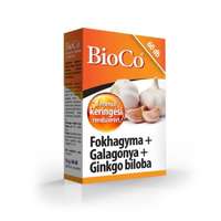 BioCo Magyarország BioCo Fokhagyma+Galagonya+Ginkgo biloba 60 db