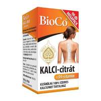 BioCo Magyarország Bioco Kalci-Citrát+D3-vitamin filmtabletta Megapack 90 db