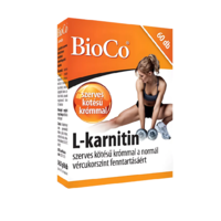 BioCo Magyarország BioCo L-karnitin 500 mg szerves kötésű krómmal kapszula 60 db