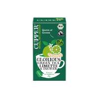 Cupper Cupper bio tea Glorious Zöld Gyömbér-Lime 20 db