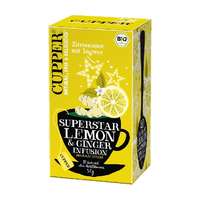 Cupper Cupper bio citrom-gyömbér tea filteres 20 db - Szav. ideje: 2024. 05. 16.