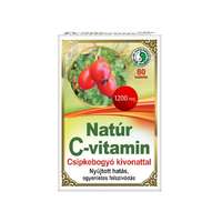 Dr. Chen Patika Dr. Chen Natúr C-vitamin Csipkebogyó Kivonattal 80 db