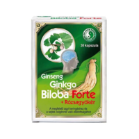 Dr. Chen Patika Dr. Chen Ginseng És Ginkgo Biloba Forte+Rózsagyökér Kapszula 30 db