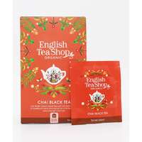 English Tea Shop ETS 20 Bio Fekete Chai Tea 20 db