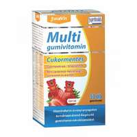 JuvaPharma Jutavit Multi gumivitamin eper ízű cukormentes 50 db