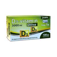JuvaPharma Jutavit D3-vitamin 3000 NE Olíva kapszula 100 db