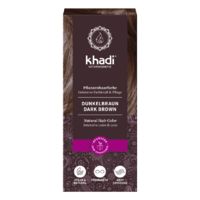 Khadi Khadi Növényi Hajfesték por sötétbarna 100 g